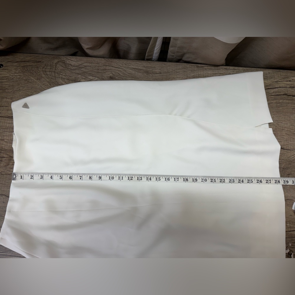 Vintage Chanel white pencil skirt size 46‎ - xl - Picture 6 of 14